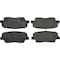 Centric Parts Ceramic Brake Pads With Shims, 105.12843 105.12843 - alternate 1